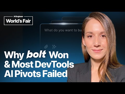 Bolt.new逆转生死：为什么多数DevTools的AI转型失败了