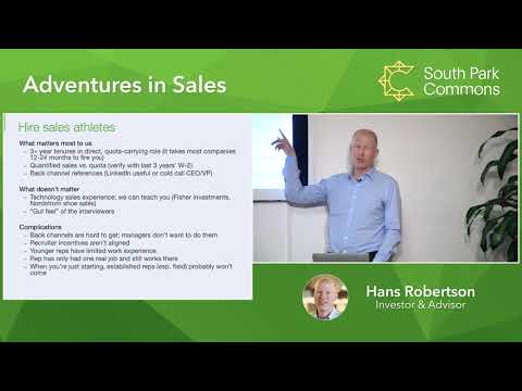 从Meraki到Cisco：Hans Robertson谈创业转向与销售规模化