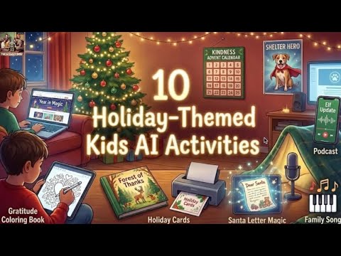 把感恩节变成AI课堂：10个孩子友好的节日AI活动思路