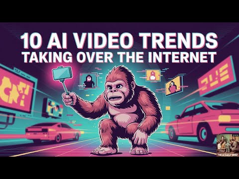 10个正在统治互联网的AI视频趋势，以及它们真正改变了什么
