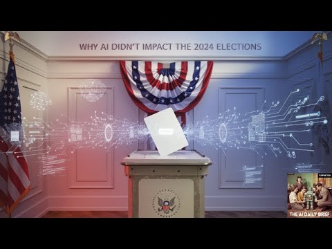 AI为何没能搅乱2024美国大选？一次被高估的技术恐慌