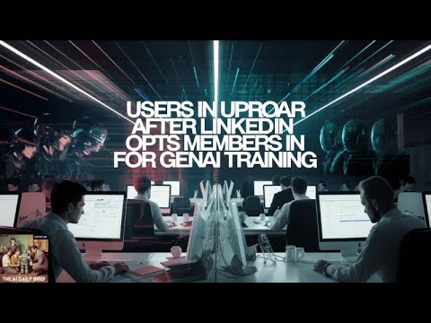 LinkedIn数据风暴：当生成式AI默认“用你训练”