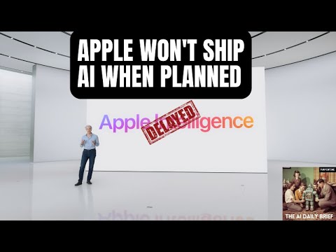 苹果AI跳票的真相：不是技术慢，而是市场太急