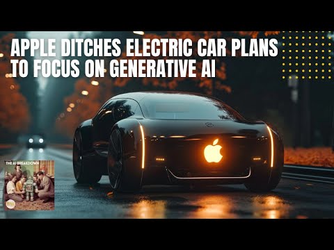 苹果放弃造车，把十年豪赌押在生成式AI上，真正的信号才刚出现