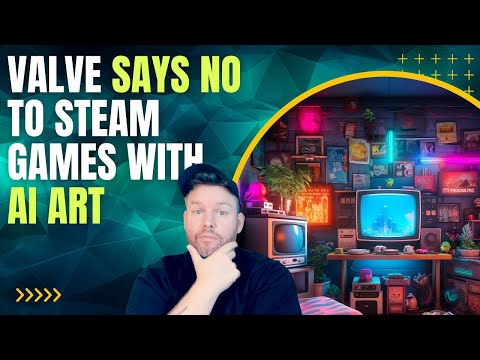 Valve一句“谨慎”，让AI绘画在Steam踩下急刹车