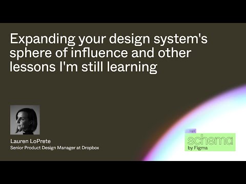 她在 Figma 讲了一件反直觉的事：影响力不是权力，设计系统只是伪装