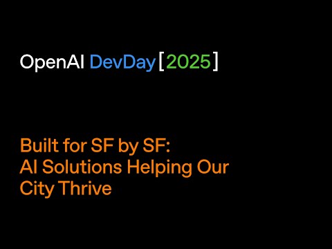 OpenAI 在旧金山做了一件反直觉的事：先救城市，再谈 AI