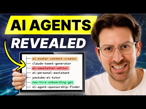 他靠一堆AI Agent赚钱，但最值钱的不是技术本身