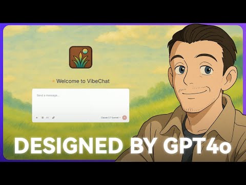 他没学过设计，却用GPT-4o Vision一口气做完一款AI聊天App