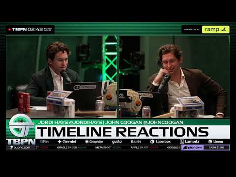 英伟达下跌、4.5万亿神话与AI代理爆发前夜：这期TBPN信息密度炸了