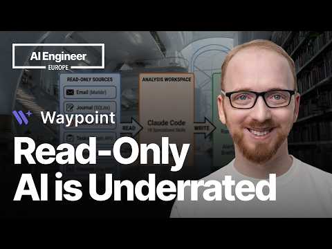 他做了一个“只读”的个人AI，反而比智能代理更危险也更强大