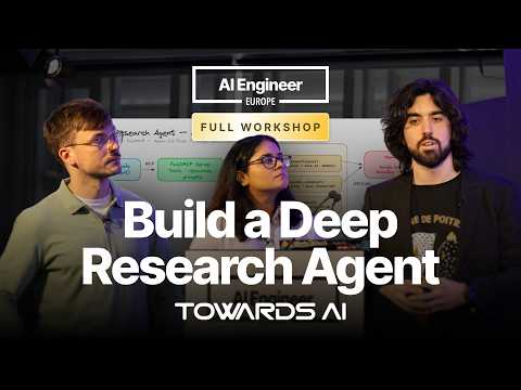 他们用一整天证明一件事：真正有用的研究 Agent，绝不是“多问几次模型”