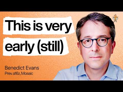 Benedict Evans一句话点破AI真相：它像1997年的互联网，不是你以为的自动化