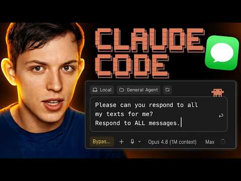 他让 Claude Code 接管了所有短信，才发现 AI 真正的入口不是聊天框