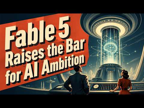 Anthropic 放出 Fable 5：不是更聪明，而是把 AI 的野心抬高了一整档