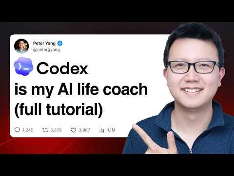 13分钟把Codex变成人生教练：AI从工具到合伙人的拐点